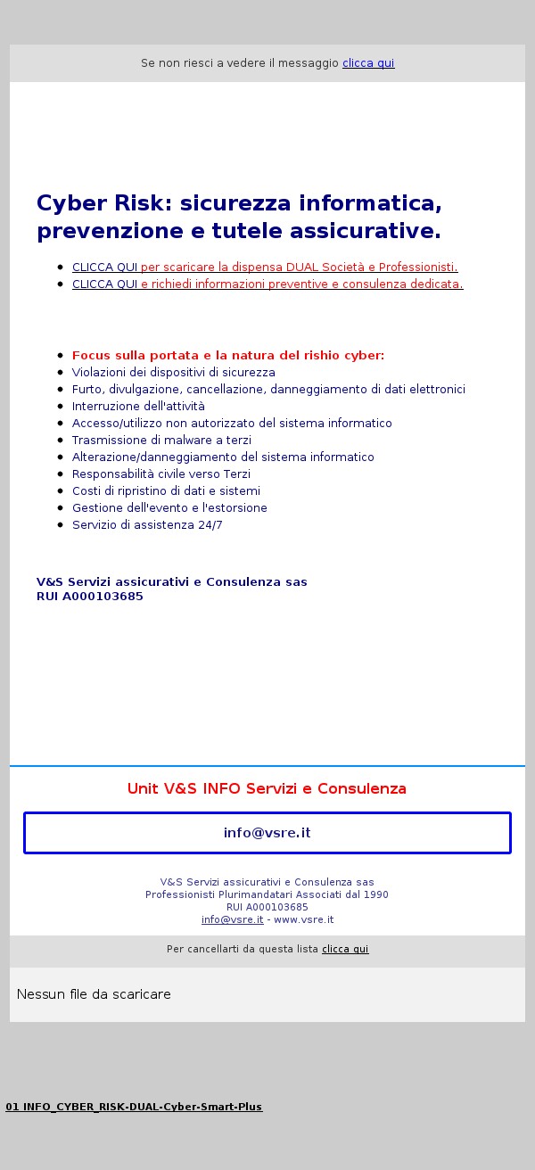Cyber Risk: sicurezza informatica, prevenzione e tutele assicurative.